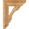 Ekena Millwork Olympic Slat Rough Sawn Bracket, Western Red Cedar, 4"W x 16"D x 20"H BKT04X16X20OLY06RWR - alternate 2